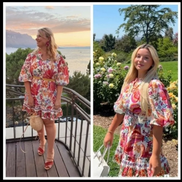 black rose mini dress Lunarose Floral Mini Dress